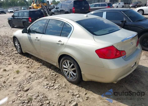2007 Infiniti G35 Journey z USA, uszkodzony, nr VIN JNKBV61E17M721579